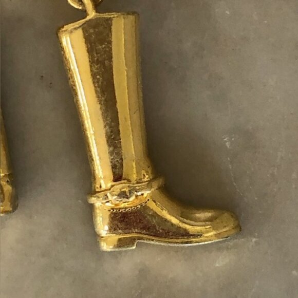 ETIENNE AIGNER Boot, Saddle Bag, Loafer, Bit Brooch/PinGold Tone Vintage… - Picture 8 of 17